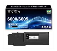 Cartuccia Toner Ricambio 6600, Compatibile Cartucce Toner 106R02232 106R02229 106R02230 106R02231 per Xerox WorkCentre 6605N 6605DN Stampante,Black-1 Pack
