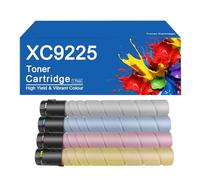 Cartuccia toner sostitutiva XC9225 (24B6845, 24B6842, 24B6843, 24B6844) per stampanti Lexmark XC9225 e XC9235 - Stampa nitida,XC9225-4Color