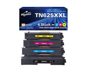 cartuccia toner SUPERPRINT TN-625XXL Value Pack CMYK Nero, Ciano, Magenta, Giallo