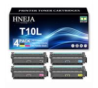 Cartuccia Toner T10L, Cartucce Toner Compatibili 4805C001 4804C001 4803C001 4802C001 per Canon C1533 C1538 MF1538 LBP1538 Stampante,4 Colors-1 Pack