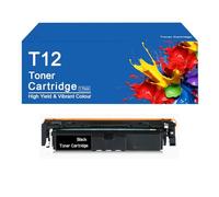 Cartuccia toner T12 T12L compatibile ad alta resa per stampanti Canon imageCLASS X LBP1333CX MF1333C MF1333P, stampa nitida,T12 -BK