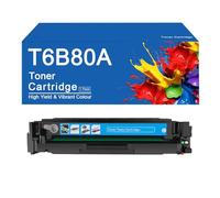 Cartuccia toner T6B80A 4 colori compatibile per HP T6B80A/T6B81A/T6B82A sostituzione per HP Color LaserJet Pro M280nw M281fdn M281fdw, alta resa 1500 pagine,T6B80A-C