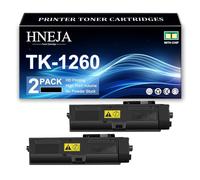 Cartuccia Toner TK-1260, Cartucce Toner Compatibili 1T0C150NL0 per Kyocera ECOSYS PA4000x PA4000wx Stampante,Black-2 Pack