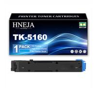 Cartuccia Toner TK-5160, Compatibile Cartucce Toner TK-5160K TK-5160C TK-5160M TK-5160Y per Kyocera ECOSYS P7040cdn Stampanti,Cyan-1 Pack