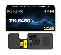 Cartuccia Toner TK-5480, Cartucce Toner Compatibili TK-5480K TK-5480C TK-5480M TK-5480Y per Kyocera ECOSYS PA2101cx PA2101cwx MA2101cfx MA2101cwfx Stampanti,Yellow-1 Pack