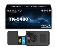 Cartuccia Toner TK-5480, Cartucce Toner Compatibili TK-5480K TK-5480C TK-5480M TK-5480Y per Kyocera ECOSYS PA2101cx PA2101cwx MA2101cfx MA2101cwfx Stampanti,Cyan-1 Pack