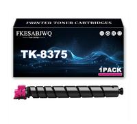 Cartuccia Toner TK-8375, Cartucce Toner TK-8375K TK-8375C TK-8375M TK-8375Y per Kyocera TASKalfa 3554ci Stampanti,Magenta-1 Pack