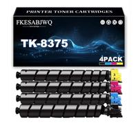 Cartuccia Toner TK-8375 per Kyocera TASKalfa 3554ci Stampante, TK-8375K TK-8375C TK-8375M TK-8375Y Ricambio Cartucce Toner,4 Colors-1 Pack