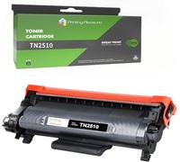 Cartuccia toner TN2510XL TN-2510XL compatibile con Brother TN-2510XL, ad alta resa per Brother HL-L2400DWE DCP-L2627DWE L2660DW; MFC-L2860DWE L2860DW L2800DW L2827DWXL L2835DW L2827DW (1 x Nero)