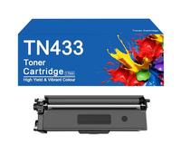 Cartuccia toner TN433 compatibile con chip di ricambio per stampante Brother HL-L8360CDW HL-L8360CDWT HL-L9310CDW, alta capacità 4500 pagine,TN433 -BK