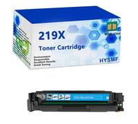 Cartuccia toner W2190X 219X W2191X W2192X W2193X compatibile per stampante per hp Color Laserlet Pro 3202dw MFp 3302fdw,Cyan-1 Pack