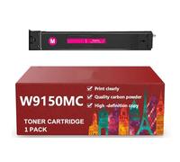 Cartuccia toner W9150MC W9151MC W9152MC W9153MC compatibile per stampante HP MPF E78625DN E78630DN E78635DN, alta resa 29000/24000 pagine,M-With chip