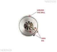 Cartuccia turbocompressore VW / AUDI / SKODA / SETAS 1.9 D CHRA30-0187 543997...
