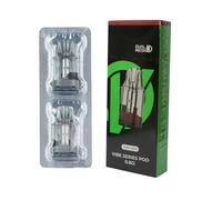 Cartuccia VIBE Pod Dual Mesh Va-'poresso 4,5 ML (0,8 Ω confezione da 2) [ECO 0,8Ω 14 W/PWR 0,4Ω 24 W] Riempimento laterale per Vibe Kit Vibe Nano Pro Box Vaporizzatore Originale - No Nicotine