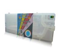 Cartuccia vuota ricaricabile con chip in dotazione Ciano EPSON 7600