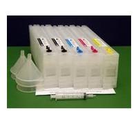 Cartuccia vuota trasparente Nero Mattecon CHIP da 850 ml