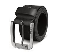 Cartvelli Cintura in pelle premium da uomo, Made in Italy, 110 cm, Nero