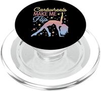 Cartwheeler Ginnastica Roba Ginnasta Amante Cartwheeling Girl PopSockets PopGrip per MagSafe