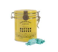 Cartwright & Butler | Caramelle Toffee al Burro | Lattina Caramelle Toffee Inglesi | Butter Toffee Contenitore Metallo - 130 Gr. | Morbide Caramelle Mou | Toffee al Caramello Salato