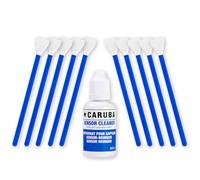Caruba kit 10 Swab spatole per la pulizia del sensore APS-C 16mm con liquido da 30ml
