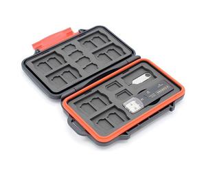 Caruba Custodia per schede multiple MCC-7, con lettore di schede USB 3.0