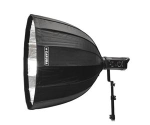 Caruba Deep Parabolic Softbox - soluzione di illuminazione versatile con design profondo, inclusa custodia per il trasporto - Diametro di 90 cm, profondità di 70 cm - transizione delicata di Ombra