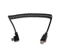 Caruba HDMI-HDMI Cavo a molla angolato