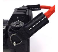 Caruba Laccio da collo con corda da arrampicata rosso