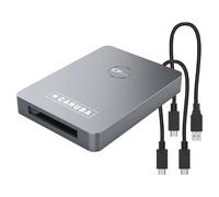 Caruba Lettore CFexpress Type B - USB 3.1 con cavo USB-C e USB-A