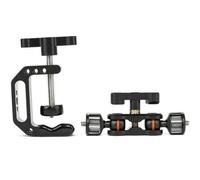 Caruba Morsetto a C + giunto sferico per impieghi gravosi con Magic Grip