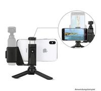 Caruba Osmo Pocket Phone holder set ABS (incluso supporto da tavolo)