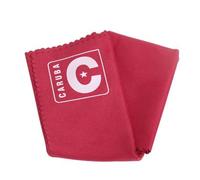 Caruba Panno per lenti in microfibra 30x30 Rosso