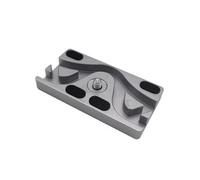 Caruba Piastra di stazione Cablestop argento