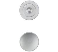 Caruba Pulsante di rilascio Pulsante di rilascio morbido argento