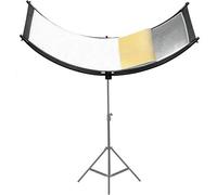 Caruba Set Pro di riflettori per facce curve (incl. set di prolunghe) 180 cm x 65 cm
