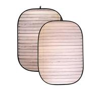 Caruba Sfondo pieghevole legno chiaro 150c200m