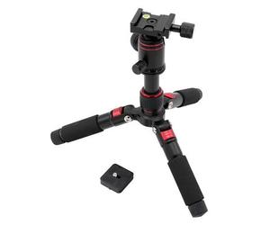 Caruba Supporto da tavolo Compactstar51 Nero/rosso