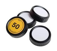 Caruba Tappo posteriore dell'obiettivo Nikon scrivibile Set di 4 pezzi