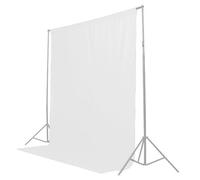 Caruba Tessuto di fondo 2x3m Bianco