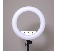 Caruba Vlogger 18 pollici RGB LED set con borsa bianco