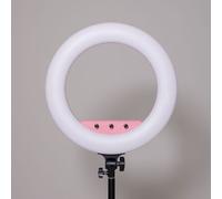 Caruba Vlogger 18 pollici RGB LED set con borsa rosa