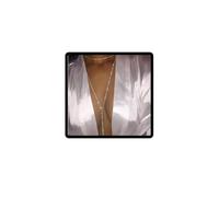 Carufin Halter Collane di cristallo Collana girocollo lunga in argento Catena per il corpo sexy Summer Beach Nightclub Gioielli regolabili per donne e ragazze (Argento)