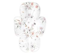 CARUILI Inserto per seggiolino auto 2 in 1, supporto per la testa del seggiolino auto per neonata, cuscino morbido per seggiolino auto, cuscino per poggiatesta reversibile e regolabile, per