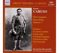 Enrico Caruso Caruso : The Complete Recordings Volume 1 (CD) Album
