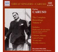Enrico Caruso The Complete Recordings Vol. 9 (CD) Album