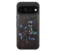 Carveit Cover in Legno Per Pixel 11 Pro, Nero, L'enigma di Medusa