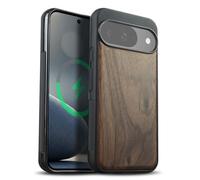 Carveit Custodia In Legno Compatibile MagSafe con Pixel 10 Custodia, Magnetico Case avec Antiurto con Protezione Per Google Pixel 10 Cover (Noce-Naturale)