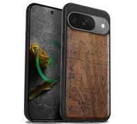Carveit Custodia per Pixel 9 Case, Noce-Il Linguaggio Dell'Universo