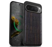 Carveit Custodia per Pixel 9 Pro Case, Legno nero-Il Linguaggio Dell'Universo