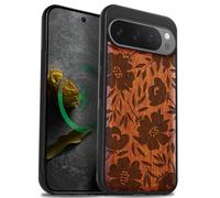 Carveit Custodia per Pixel 9 Pro Case, Rosea-Grazia Fiorita